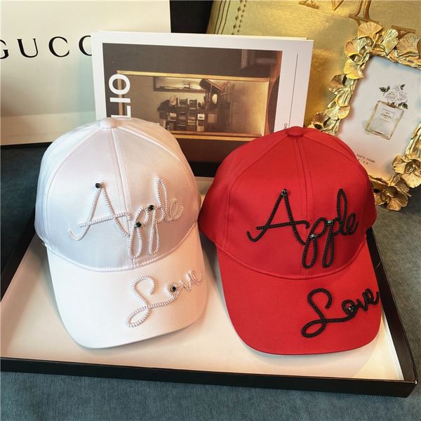

autumn new letter hat sunscreen baseball female korean rhinestone baseball cap sunscreen hat fashion casual all-match cap, Blue;gray