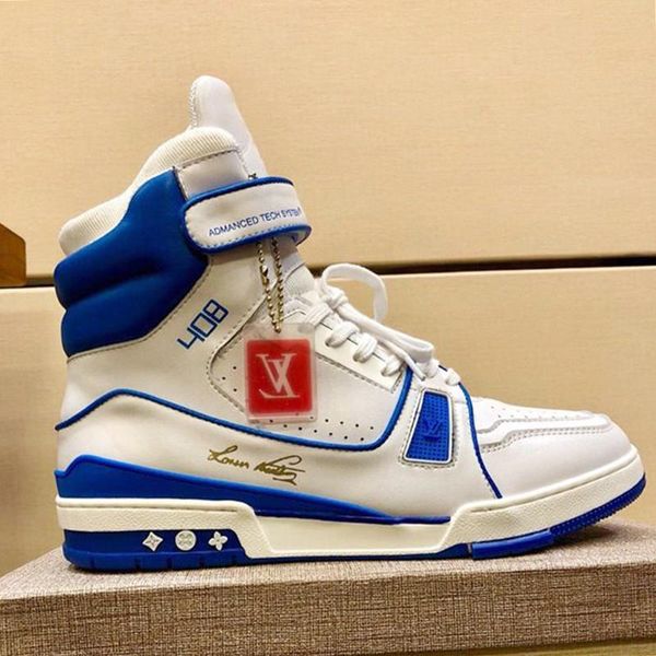 

men shoes fashion high -lace up flats winter luxury mens shoes sneakers footwear leather flats trainer sneaker boot v20 zapatos de hombr