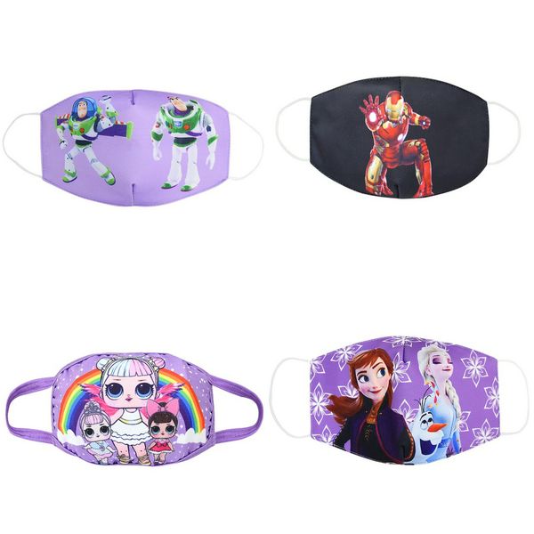 

cloth cubreboca kids hospital mask cotton face mouth mask cartoon youth children masks for kid coton munskydd qromp qpseller