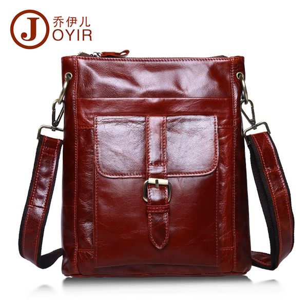 

new style men's real-leather bag retro men crossbody bag men's leather