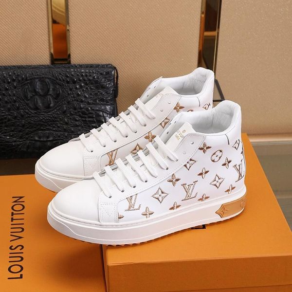 

new arrival mens shoes casual fashion designer sneakers comfortable lace -up high plus size men shoes scarpe sportive da uom, Black
