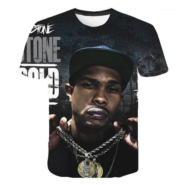 

rip casual tees for man 2020 mens summer short sleeved nipsey hussle tshirts 3d designer hiphop, White;black