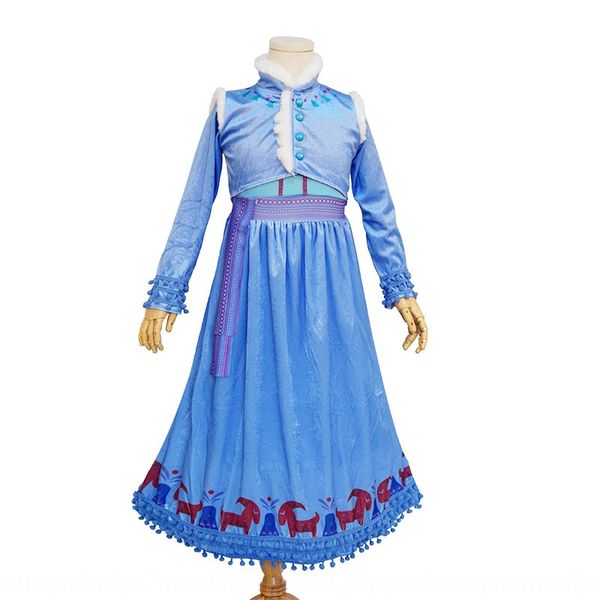 

girl's frozen aisha dress 2019 new anna cosplay girl's frozen aisha princess dress 2019 new anna princess cosplay, Black;red