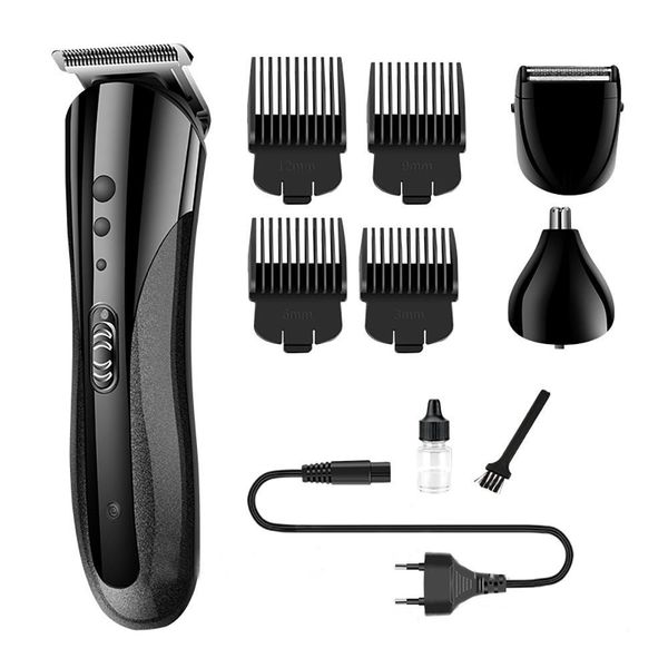 

kemei km-1407 4 in1 rechargeable hair trimmer wireless electric shaver beard nose ear shaver hair clipper trimmer tool ppshop01 abjff