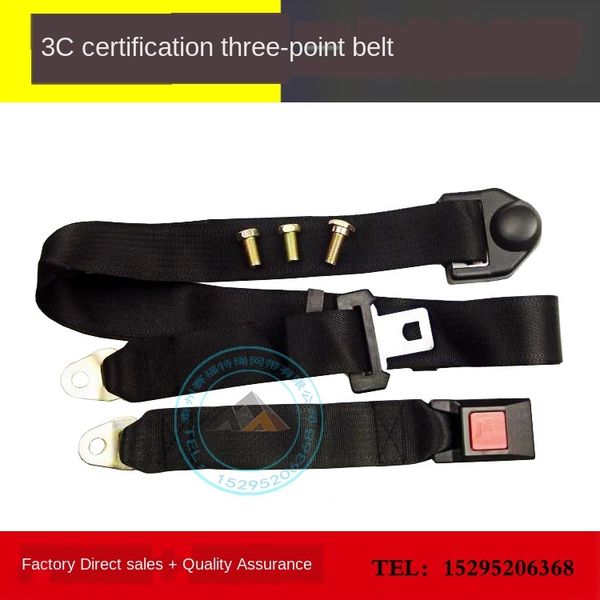 

car car safety with three-point automatic sea three-point automatic seat belt polyester seat belt