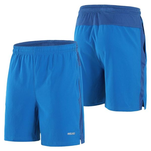 

men cycling shorts quick drying breathable outdoor sports running bike riding casual shorts, Black;blue