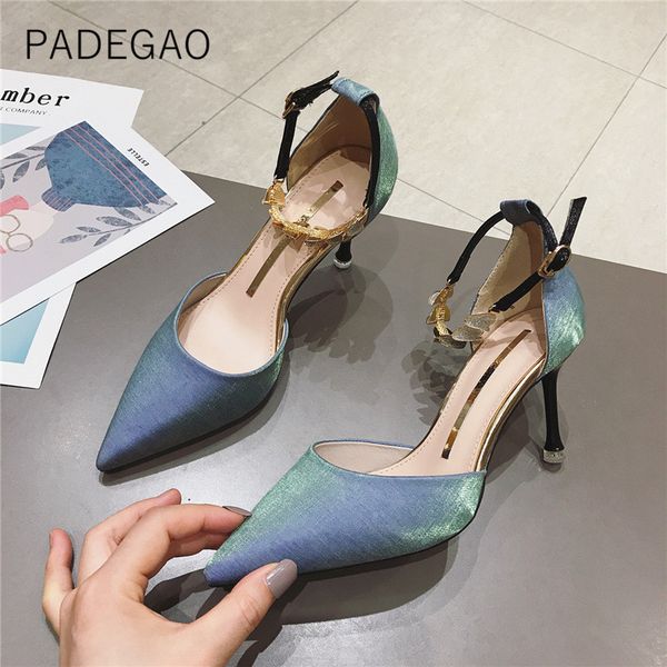 

high heels 2020 women shoes casual heels korean fashion party pumps, Black