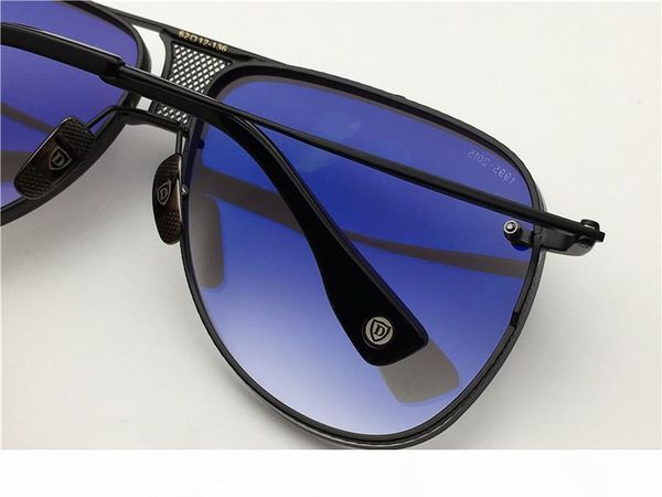 

e classic decade silver pilot sunglasses 20th anniversary sonnenbrille luxury designer sunglasses gafas de sol new with box, White;black