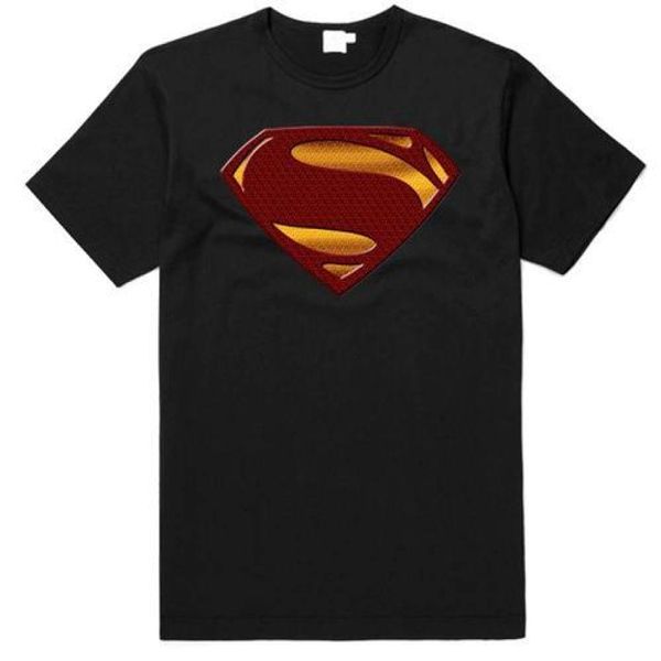 

2020 black/white man of steel t-shirt men breathanle casual men tees, Gray;blue