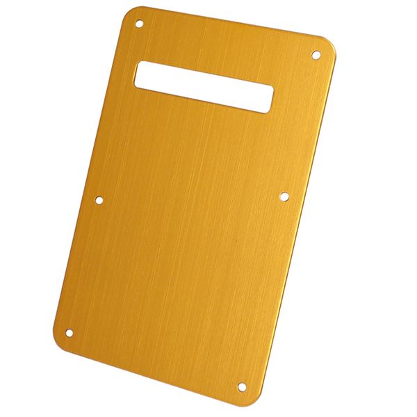 

aluminum alloy electric guitar backplate tremolo cavity cover golden