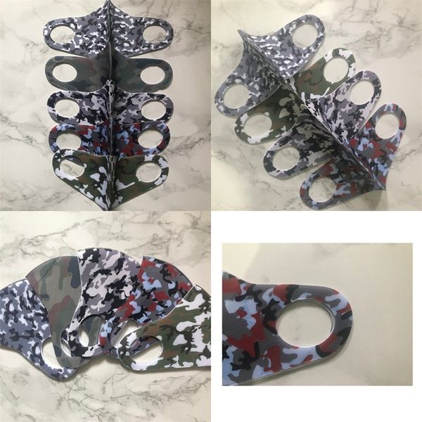 

disposable washable face masks camouflage sponge cloth mascarilla fashion thin breathable camo respirator sports man women adapt 1 6as b2