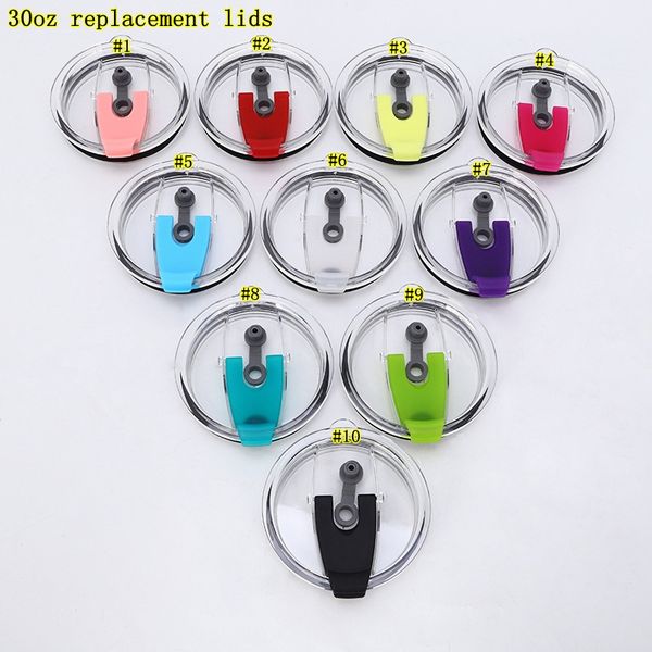 

герметичные люки 30oz 20oz тумблерные сменные крышки для 20 унций 30 унций вакуумный массажер чашки озарк трейл разливы доказательство устой