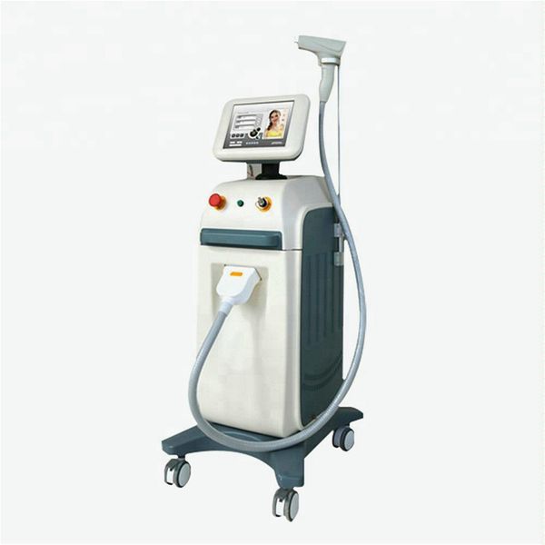 

clinic salon spa use 808nm depilation laser hair removal diodo laser cooling system hair loss 808nm diode lazer machine, Black