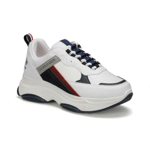 

flo betsy 9pr white women 's sneaker shoes u.s. polo assn