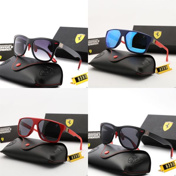 

5pcs fashion cassdall black frame men sunglasses outdoor women sun glasses with brown#842, Blue