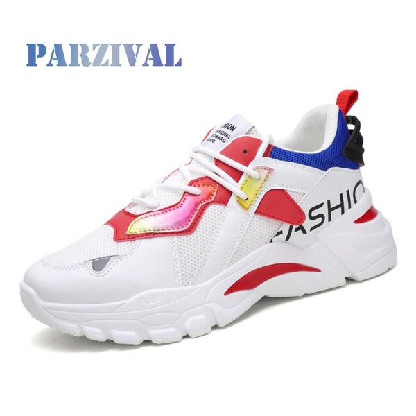 

parzival 2020 spring fashion men sneaker shoes mesh breathable lightweight wearable casual shoes zapatos hombre outdoor, Black