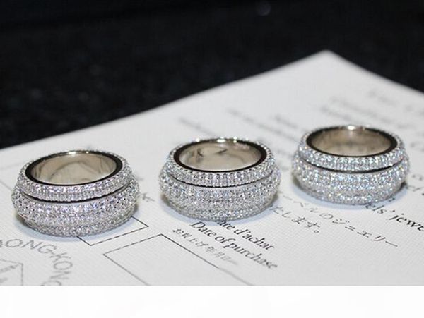 

r victoria wieck luxury jewelry full tiny 5a cubic zirconia 925 sterling silver white z women wedding engagement band ring gift siz