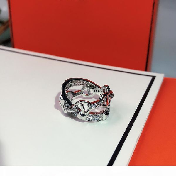 

luxurious classic for women letter round simple jewelry ring set france quality golden superior quality h cross type rings type x, Silver