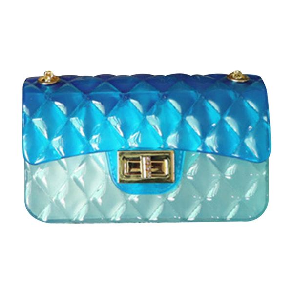 

summer jelly small bag wild gradient messenger bag fashion female