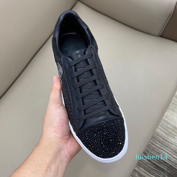 

sequins black mens womens chaussures shoe beautiful platform casual sneakers luxury designer shoes leather solid colors dress shoesl14