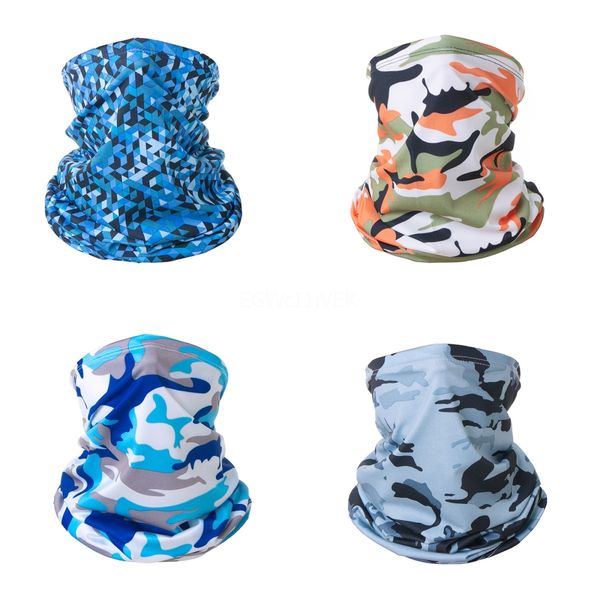 

military camouflage skull scarf scarves wraps neck warmer seamless bandana motorcycle buffe magic face shield ka #694#236#343, Black