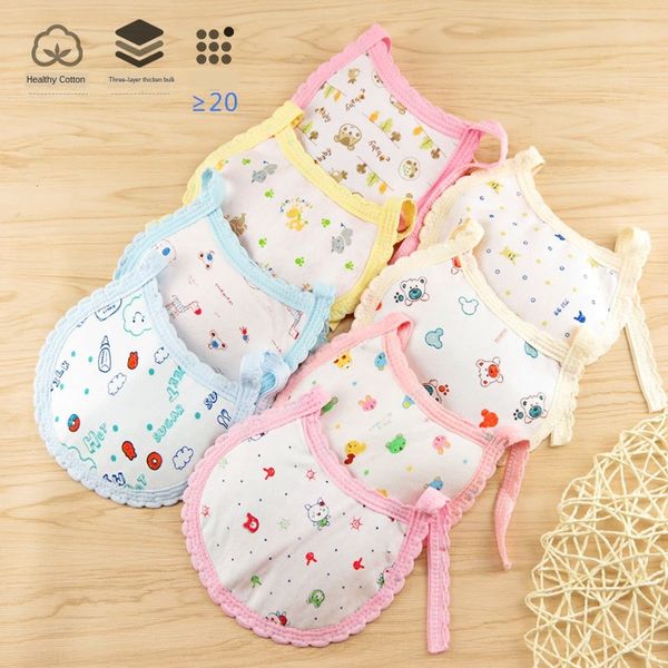 

cartoon pattern baby bib towel saliva pocket baby bib newborn saliva towel