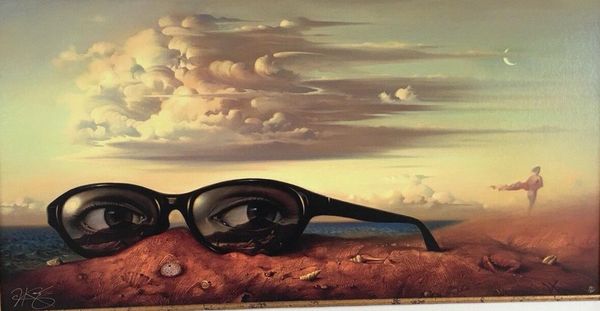 

vladimir kush forgotten sunglasses home decor handpainted &hd print oil painting on canvas wall art canvas pictures 200805