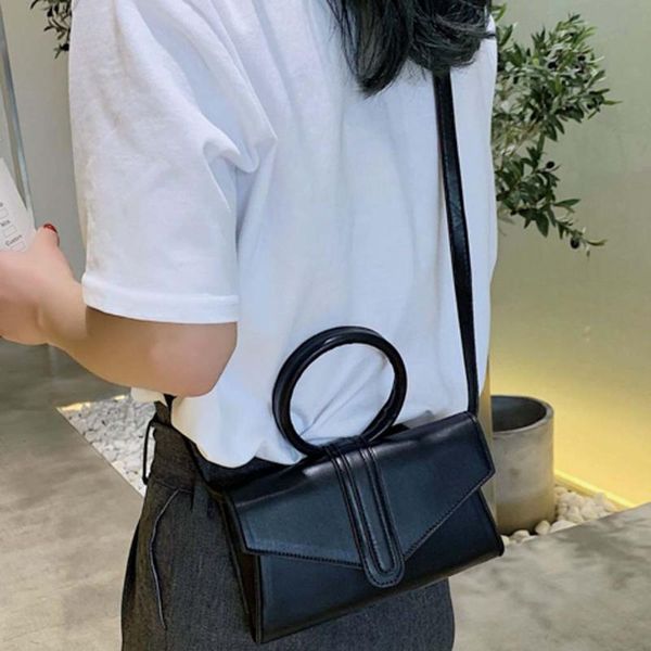 

women's leather bag fashion handbags small square bags brief wild crossbody bags for women messenger bag taschen women #p15
