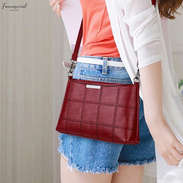 

womens fashion simple pure color single shoulder handbag messenger bags female soft pu ladies crossbody bags