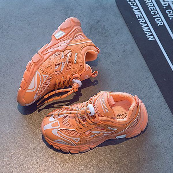 

kids designer shoes boys girls children fashion mesh breathable 2020 high quanlity shoes boys new casual sport style sneakers, Black