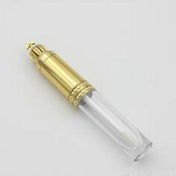 

2016 cosmetic packaging 2017 gold crown cap empty lip gloss tube with cosmetic packaging hete verkoop new hairclippersshop cflij