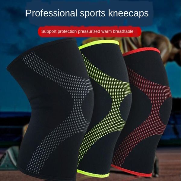 

3hmyq баскетбол спорт kneepad дышащий компрессия ног открытый альпинизм езда бадминтон спортивные защитные шестеренки hx015 защиты b, Black;gray