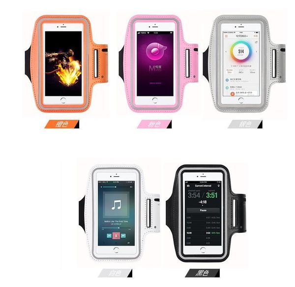 

wholesale armband case pouch nylon running gym sport cover waterproof for iphone 6 plus samsung galaxy s5 s4 s3 arm band bag mgjym