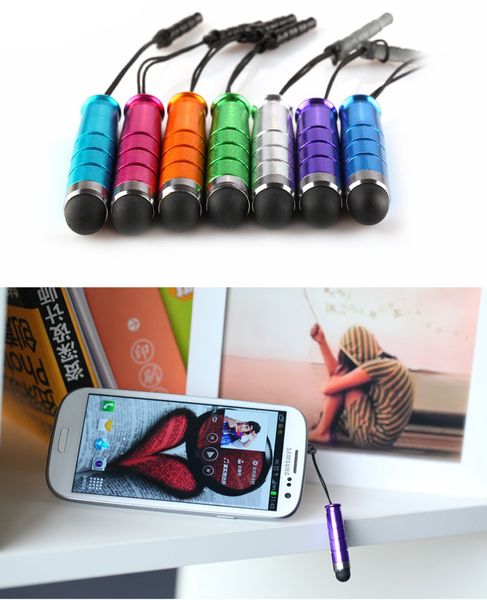 

300pcs mini stylus touch pen capacitive touch pen with dust plug for mobile phone tablet pc price