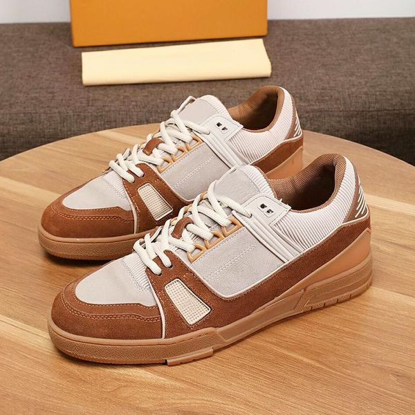 

trainer sneaker mens shoes fashion sneakers flats platforms autumn and winter breathable sports plus size casual men shoes, Black
