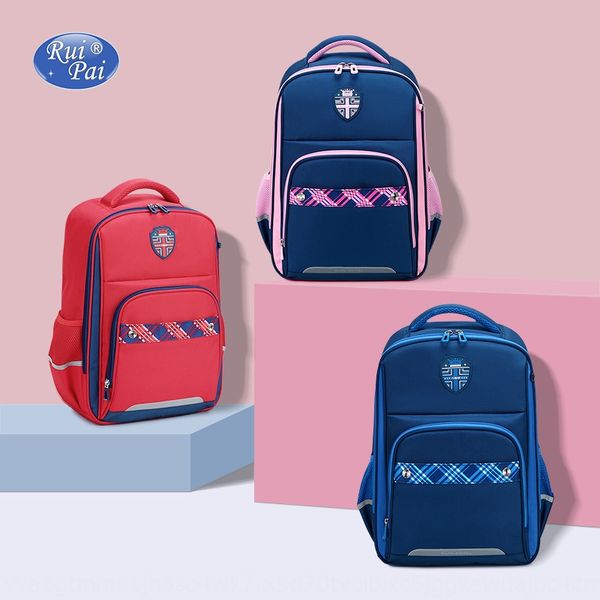 

2020 new children's breathable pupil schoolbag for grade 1-6 large capacity lightweight breathable schoolbag