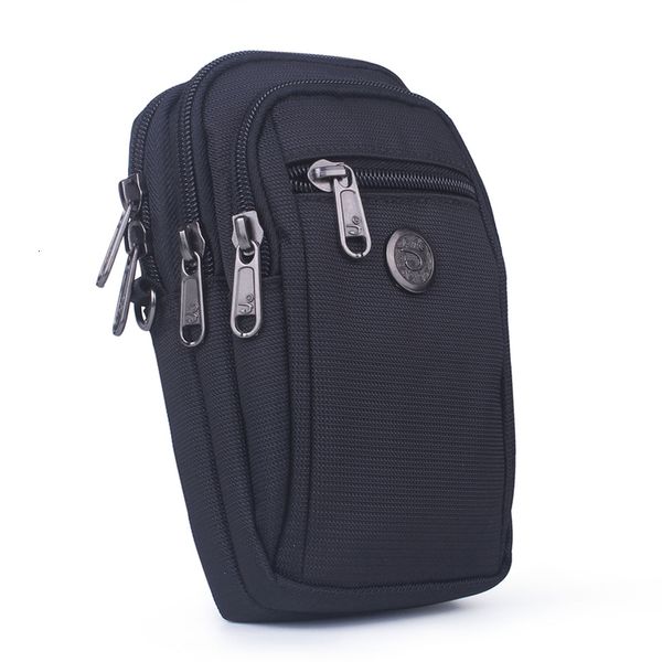 

men oxford cell/mobile phone case small shoulder messenger cross body bags hook male women armband belt purse waist pack bag