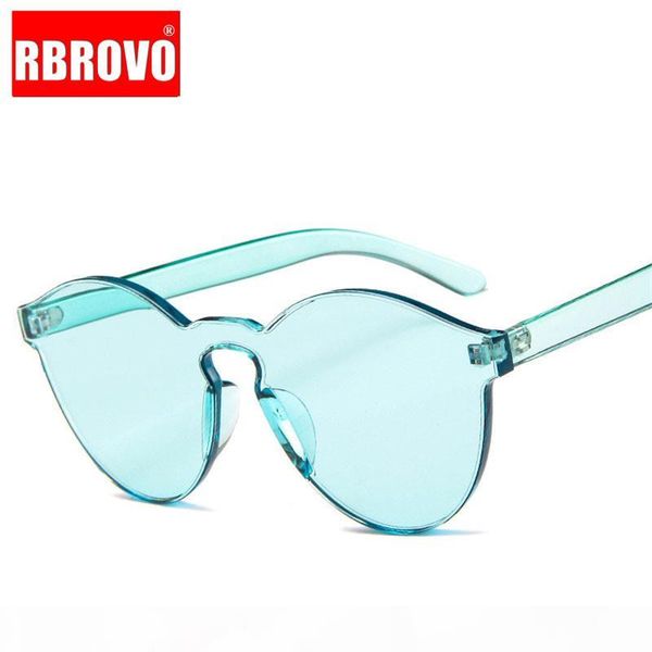 

rbrovo 2020 cateye солнцезащитные очки женщины круглый марка дизайнерские очки мужчины candy colors очки vintage lunette de soleil femme, White;black