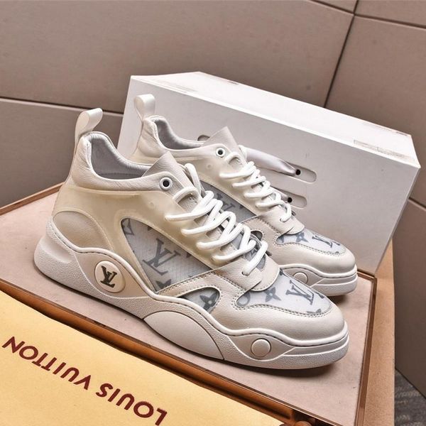 

068 men's designer casual sports shoes and famous brand outdoor casual shoes, fast delivery in the original box, Black