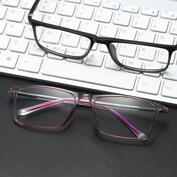

fashion new style ultra light tr90 glasses small square frame men's and women's glasses frame optical student fashion, Silver