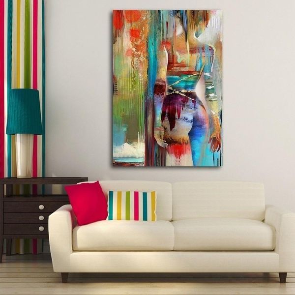 

abstract beauty oil painting modern wall art canvas decorative pictures nordic living room wall poster & prints home decor