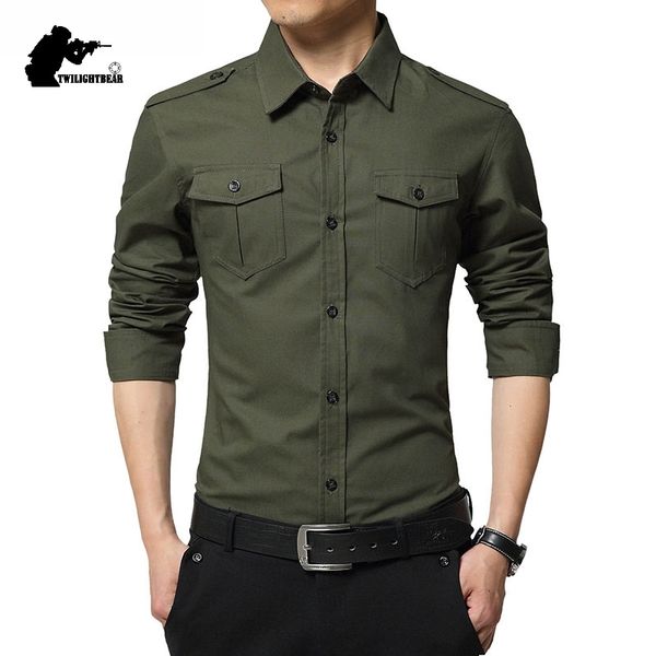 

men's casual shirts long sleeve double pocket 100% cotton linen shirt men chemise homme fit slim 4xl ae6620, White;black