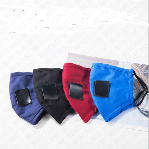 

women men face mask 2020 designer cotton solid color adjustable straw mask dustproof mask cover outdoor sports masks d71512, White