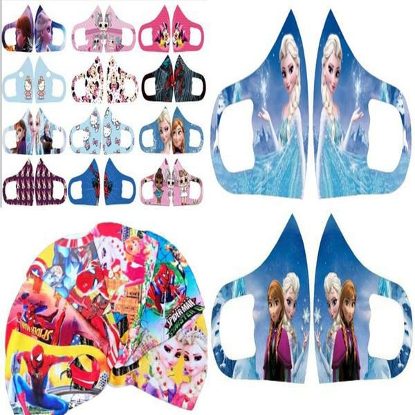 

cartoon masks pj masks pj masks cartoon characters facecover face mouth nose protection dhl individual package xlirq otsweet, Black