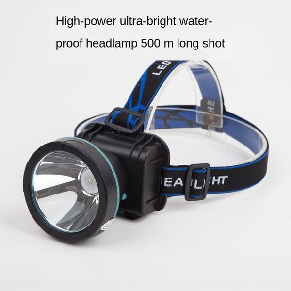 

rujcf high-power led high-power led strong ing miner's lamp strong headlight charging long-range waterproof fishing headlight outdoor l