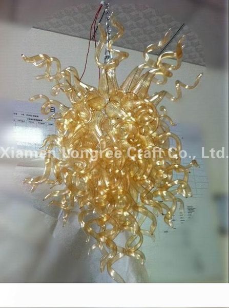 

hand blown murano chandelier lamp led ac modern crystal colored borosilicate glass hanging pendant lamps