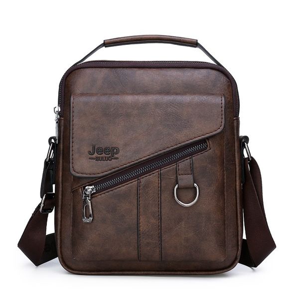 

stylish pu leather man messenger bags vintage small shoulder bag for male men's crossbody bag casual tote handbag