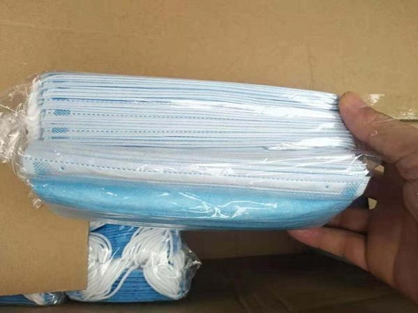 

disposable sof shipping part disposable breathable layer mlqx outdoor masks mask cover ear-loop fa 3 3-ply non-woven mouth mask masks rmmh