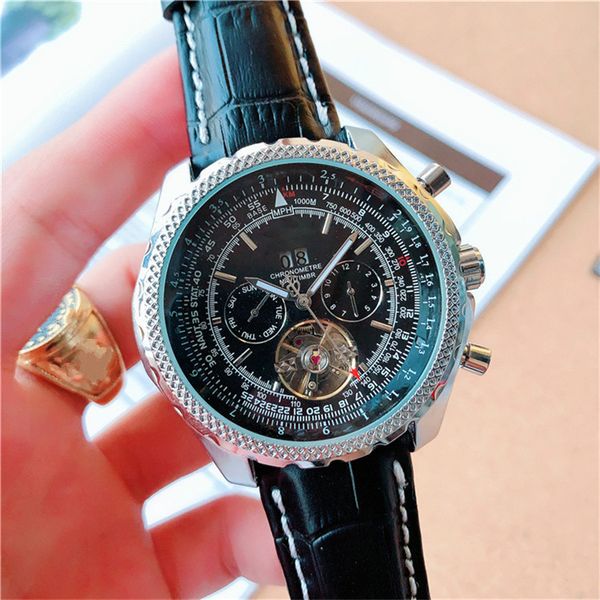 

daydate man watch fashion mechanical watches tourbillon swiss movement chronograph watch leather stainless steel datejust