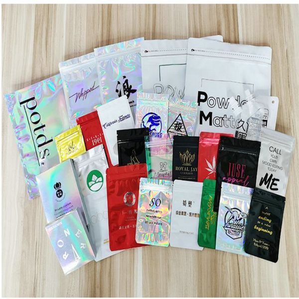 

details about resealable hologram laser flat zip lock bag aluminum foil food packaging pouches s l1600 resealable hologram laser flat vkqll